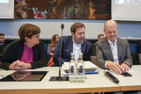 Fraktionssitzung der SPD-Bundestagsfraktion in Berlin