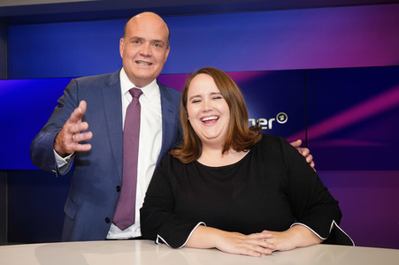 Talkshow 'maischberger' in Berlin