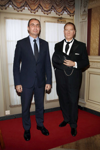 Enthüllung der Wachsfigur von Mustafa Kemal Atatürk in Berlin