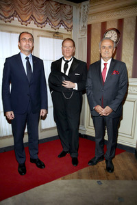 Enthüllung der Wachsfigur von Mustafa Kemal Atatürk in Berlin