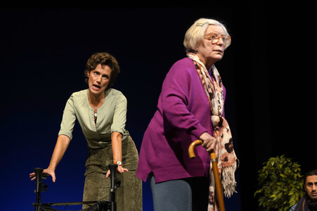Theaterprobe 'Die Maria und der Mohamed' in Berlin