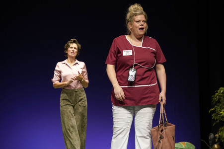 Theaterprobe 'Die Maria und der Mohamed' in Berlin