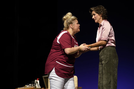 Theaterprobe 'Die Maria und der Mohamed' in Berlin