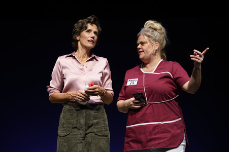 Theaterprobe 'Die Maria und der Mohamed' in Berlin