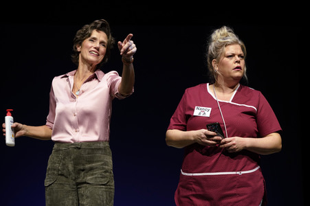 Theaterprobe 'Die Maria und der Mohamed' in Berlin