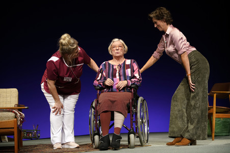 Theaterprobe 'Die Maria und der Mohamed' in Berlin