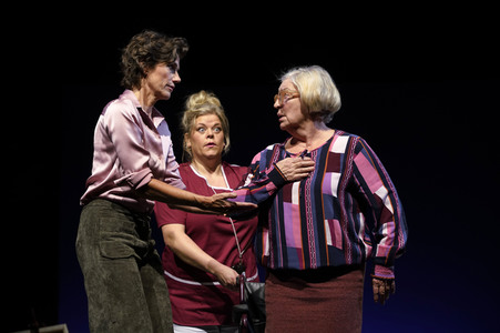 Theaterprobe 'Die Maria und der Mohamed' in Berlin