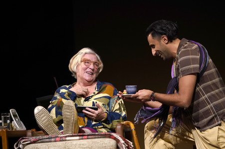 Theaterprobe 'Die Maria und der Mohamed' in Berlin