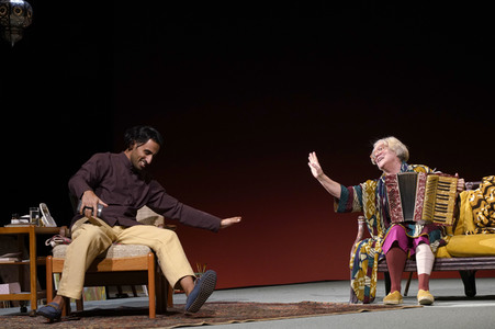 Theaterprobe 'Die Maria und der Mohamed' in Berlin