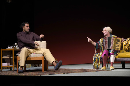 Theaterprobe 'Die Maria und der Mohamed' in Berlin