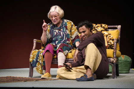 Theaterprobe 'Die Maria und der Mohamed' in Berlin