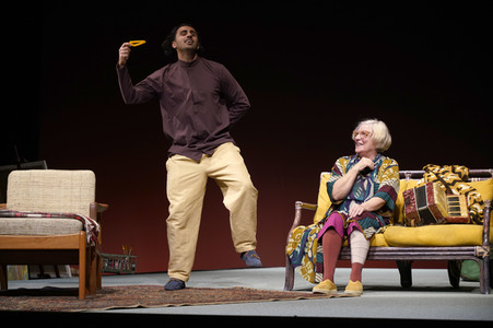 Theaterprobe 'Die Maria und der Mohamed' in Berlin