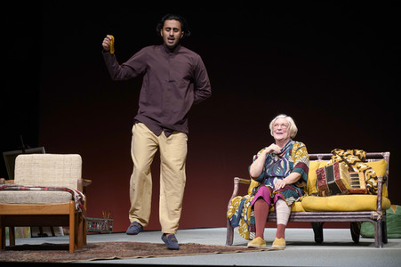Theaterprobe 'Die Maria und der Mohamed' in Berlin