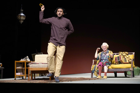 Theaterprobe 'Die Maria und der Mohamed' in Berlin