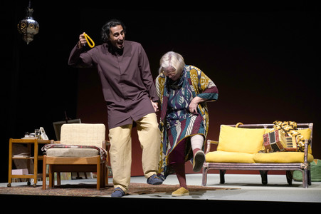 Theaterprobe 'Die Maria und der Mohamed' in Berlin