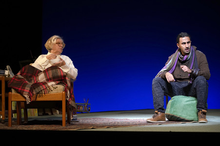 Theaterprobe 'Die Maria und der Mohamed' in Berlin
