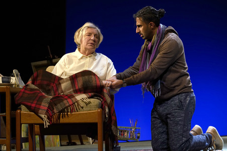Theaterprobe 'Die Maria und der Mohamed' in Berlin