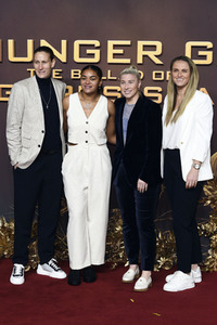 Filmpremiere 'Die Tribute von Panem - The Ballad of Songbirds & Snakes' in London