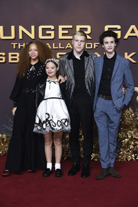 Filmpremiere 'Die Tribute von Panem - The Ballad of Songbirds & Snakes' in London