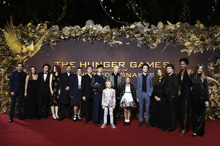 Filmpremiere 'Die Tribute von Panem - The Ballad of Songbirds & Snakes' in London