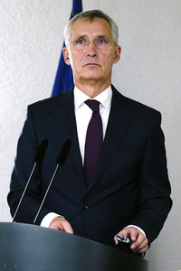 Arbeitsbesuch von NATO-Generalsekretär Jens Stoltenberg in Berlin