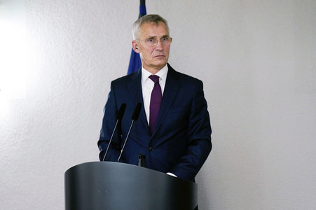 Arbeitsbesuch von NATO-Generalsekretär Jens Stoltenberg in Berlin