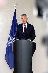 Arbeitsbesuch von NATO-Generalsekretär Jens Stoltenberg in Berlin
