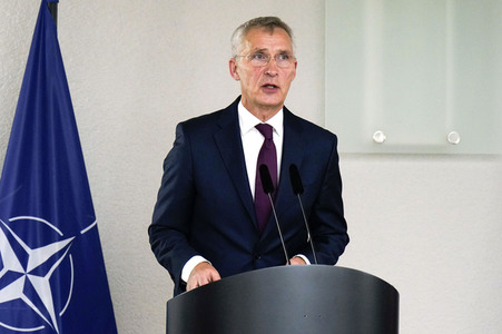 Arbeitsbesuch von NATO-Generalsekretär Jens Stoltenberg in Berlin