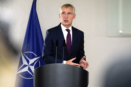 Arbeitsbesuch von NATO-Generalsekretär Jens Stoltenberg in Berlin