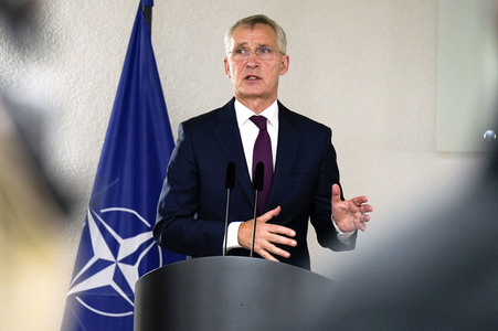 Arbeitsbesuch von NATO-Generalsekretär Jens Stoltenberg in Berlin
