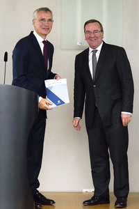 Arbeitsbesuch von NATO-Generalsekretär Jens Stoltenberg in Berlin