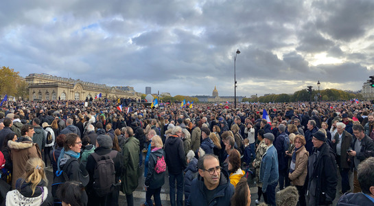 Marsch gegen Antisemitismus in Paris