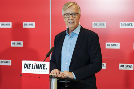 Pressestatement der Die Linke-Bundestagsfraktion in Berlin