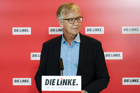 Pressestatement der Die Linke-Bundestagsfraktion in Berlin