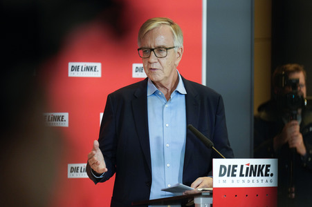 Pressestatement der Die Linke-Bundestagsfraktion in Berlin