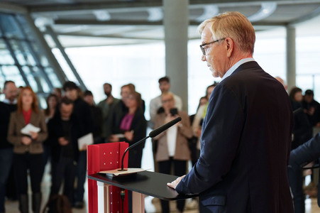 Pressestatement der Die Linke-Bundestagsfraktion in Berlin