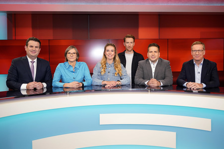 Talkshow 'hart aber fair' in Berlin