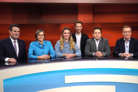 Talkshow 'hart aber fair' in Berlin