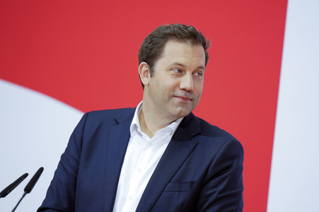 Pressekonferenz der SPD zu Beratungen aktueller Themen in Berlin