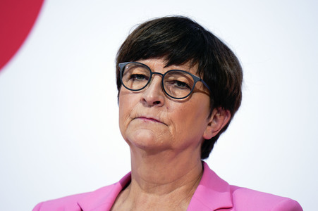 Pressekonferenz der SPD zu Beratungen aktueller Themen in Berlin