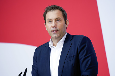 Pressekonferenz der SPD zu Beratungen aktueller Themen in Berlin