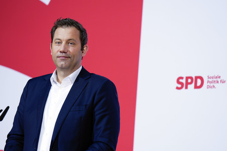 Pressekonferenz der SPD zu Beratungen aktueller Themen in Berlin