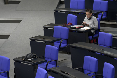 136. Sitzung des Deutschen Bundestages in Berlin