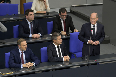 136. Sitzung des Deutschen Bundestages in Berlin