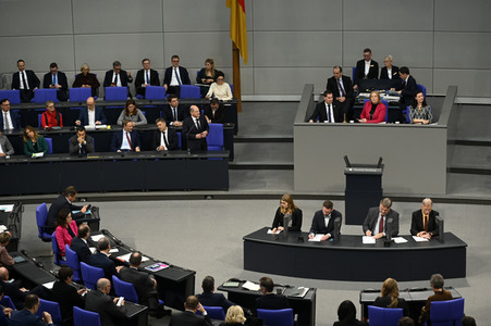 136. Sitzung des Deutschen Bundestages in Berlin