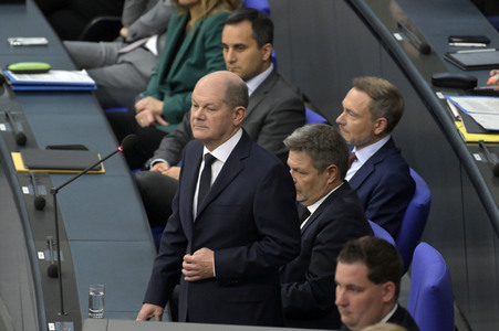 136. Sitzung des Deutschen Bundestages in Berlin