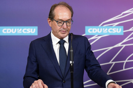 Fraktionssitzung der CDU/CSU-Bundestagsfraktion in Berlin