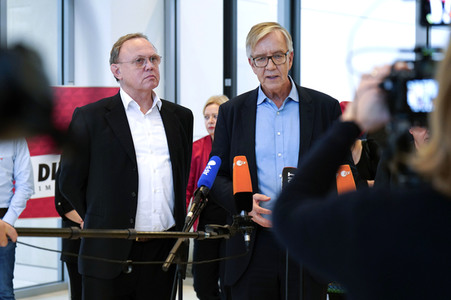 Pressestatement der Die Linke-Bundestagsfraktion in Berlin