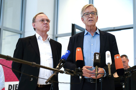 Pressestatement der Die Linke-Bundestagsfraktion in Berlin