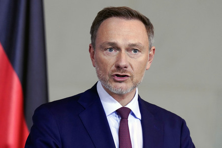 Pressestatement nach dem Urteil des Bundesverfassungsgerichts zum Nachtragshaushalt 2021 in Berlin